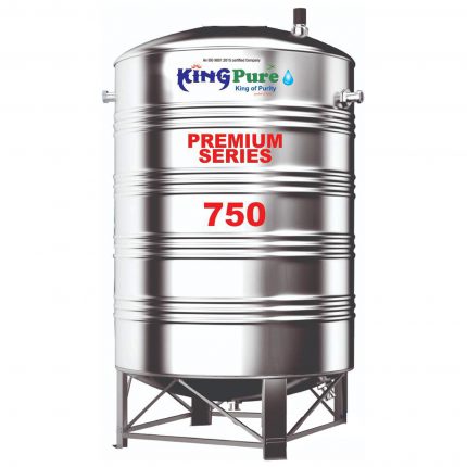 Premium series 750 litre stainless steel water tanks